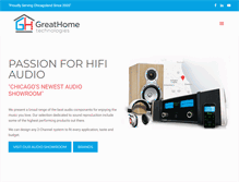 Tablet Screenshot of greathometech.com